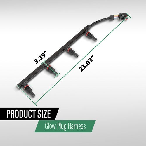 Solid Spare Glow Plug Harness Fit For 03-04 Ford F250 F350 F450 F550 Super Duty 6.0L Right