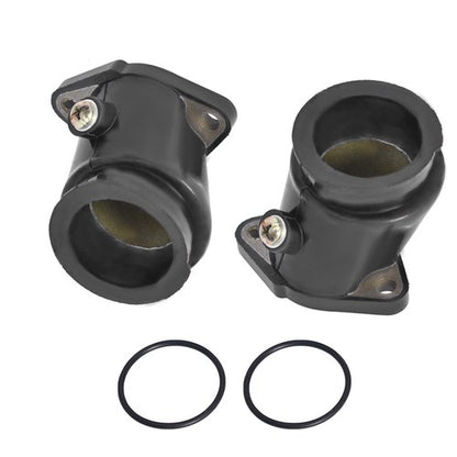 Solid Spare 2PC Carburetor Carb Intake Manifold Boot Pipe For Honda Rebel CA250 CMX250