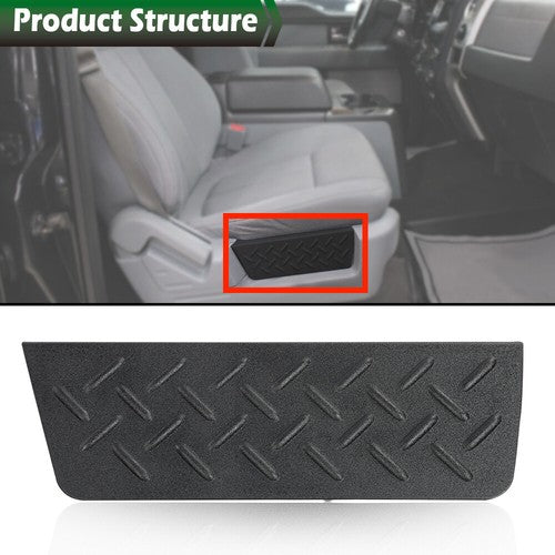Solid Spare Fit For 2011-2014 Ford F-150 Right Passenger Front Seat Shield Cover Panel Bezel