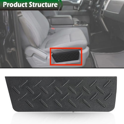Solid Spare Fit For 2011-2014 Ford F-150 Right Passenger Front Seat Shield Cover Panel Bezel