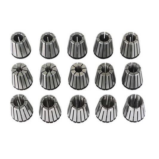 Solid Spare New 15Pc ER25 Spring Collet 2MM-16MM Set For CNC Engraving Machine Milling Lathe