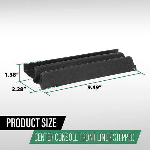 Solid Spare Front Floor Center Console Compartment Liner Fit For 2014-2019 Silverado Sierra