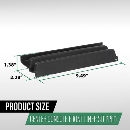 Solid Spare Front Floor Center Console Compartment Liner Fit For 2014-2019 Silverado Sierra