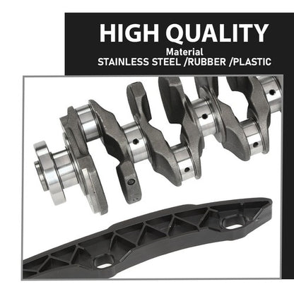 Solid Spare Engine Rebuild Kits w/ Crankshaft Con Rods Timing Kit For Hyundai Kia G4KJ 2.4L