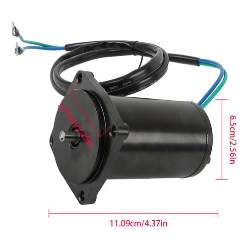 Solid Spare 12V Trim/Tilt Motor 2Wire 4Bolt 38100-87J00-0EP For SUZUKI DF40 & DF50 1999-2010