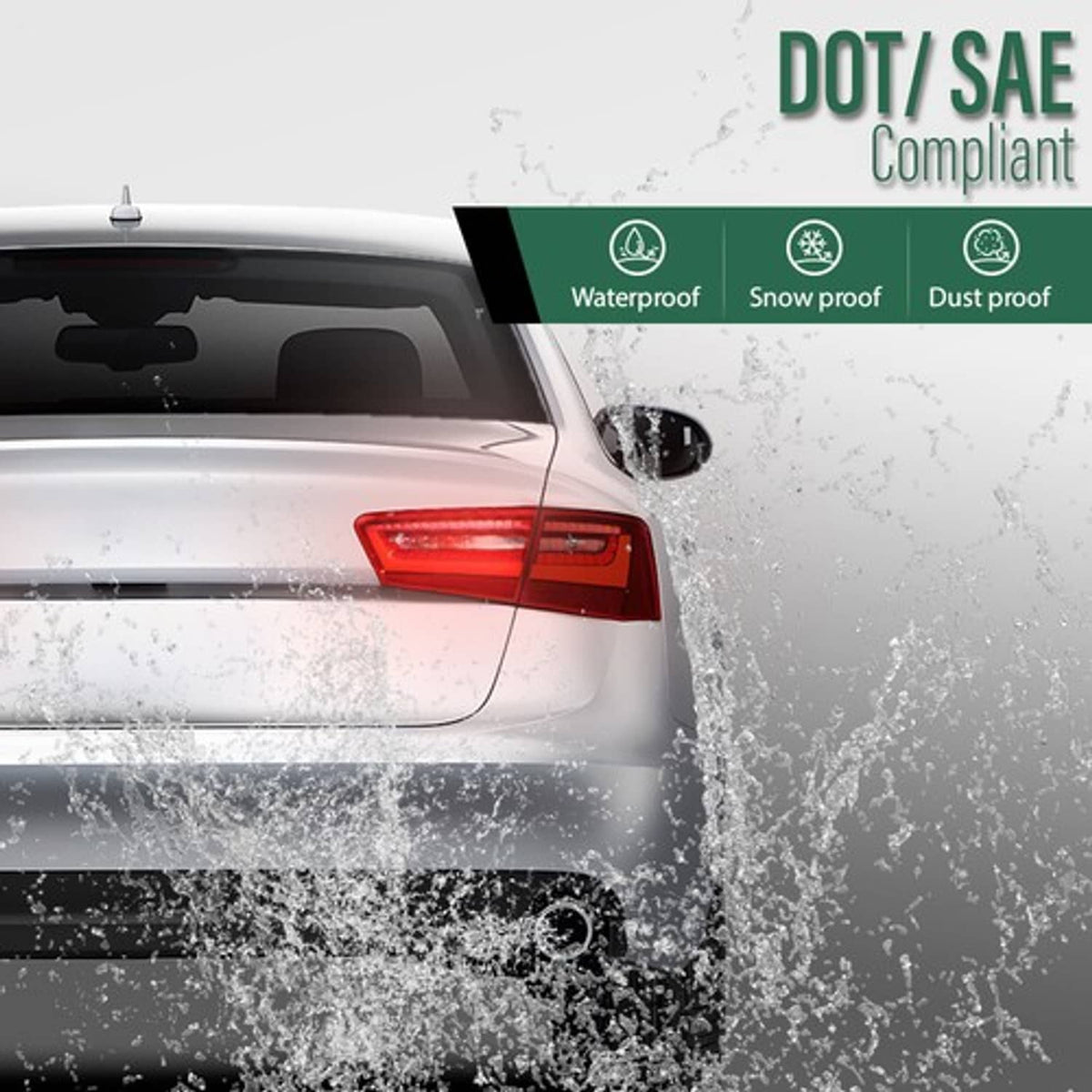 Solid Spare Fit For 2012-2015 Audi A6 C7 Sedan Trunk Inner Rear Tail Light Lamp Right Side
