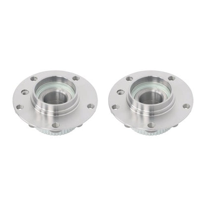 Solid Spare 2 Pcs Front Wheel Hub Bearings Assembly New For BMW 318i 325i 328i 740i Z3 Z4 M3
