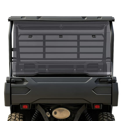 Solid Spare Smoked Windshield For Kawasaki Mule Pro FXT/DXT Tinted Rear Windshield