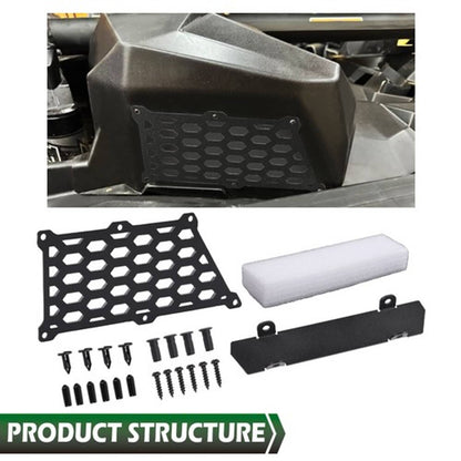 Solid Spare Fit For 17-23 Can Am Maverick X3 Air Intake Relocation Kit Noise Reduction