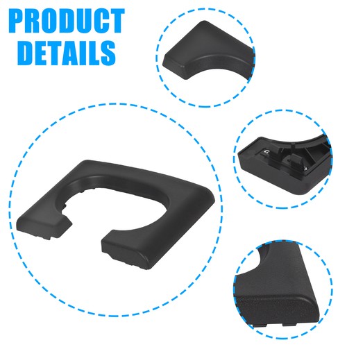 Solid Spare For Ford F150 04-14 Replacement Black Center Console Cup Holder Armrest Pad Trim