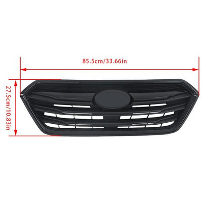 Solid Spare For Subaru Legacy 2018-2019 Black Front Upper Grill Bumper Grille 91121AL18A