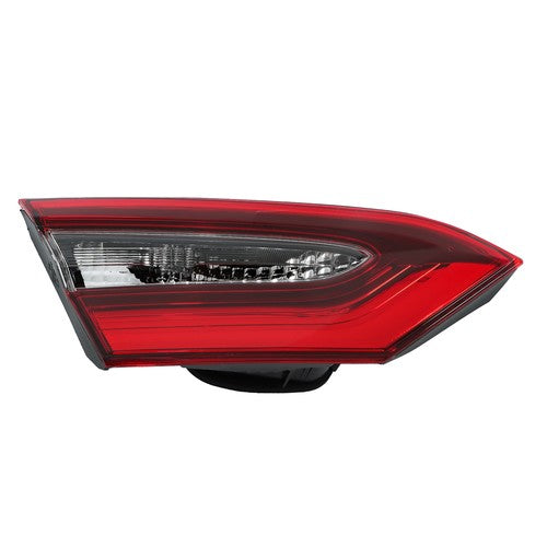 Solid Spare Driver/Left For Toyota Camry 2021-2023 Halogen Type Tail Light Clear & Red Inner