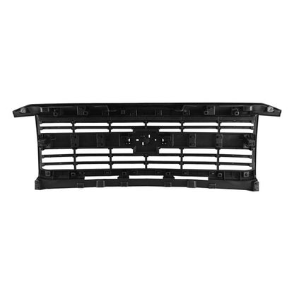 Fits Silverado 2500 HD 3500 HD 2015-2019 Front Upper Grille Hood Black Painted