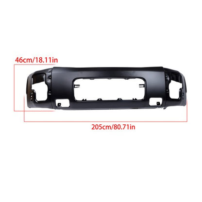 Solid Spare Split Type Front Bumper Face Bar Steel 62022ZR00A For Nissan Titan 2004-2015