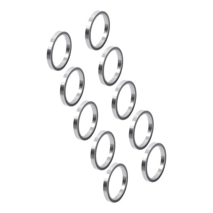 Solid Spare 10Pcs 6707-2RS Deep Groove Ball Bearings 35mm Inner Dia 44mm OD 5mm Bore Sealed