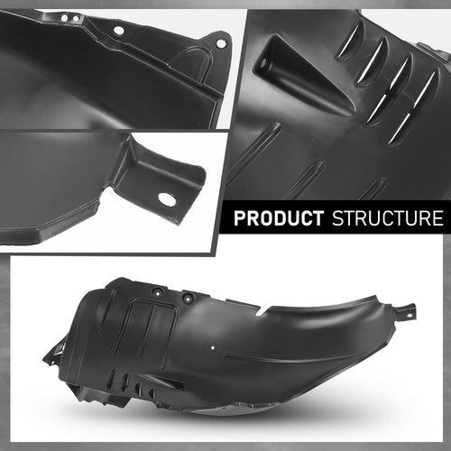 Solid Spare Front Left Side Fender Liner Fit For 07-11 Mercedes-Benz S450 S550 S63 AMG