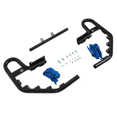 Solid Spare For Yamaha Raptor 660 YFM 660R 2001-2005 Left & Right Nerf Bars Peg Heel Guards