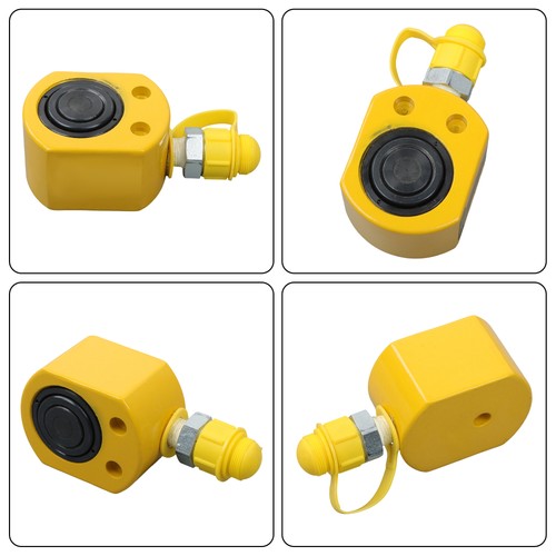 Solid Spare 10 Ton Hydraulic Porta Power Jack Air Pump Lift Ram Body Frame Repair Heavy Duty