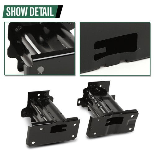 Solid Spare Front Bumper Mounting Bracket Left+Right Side Fit For 2014-2019 Nissan Rogue