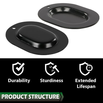 Solid Spare New 7PC Metal Trunk Floor Pan Drain Plug Plate Set Firebird Camaro GTO Chevelle