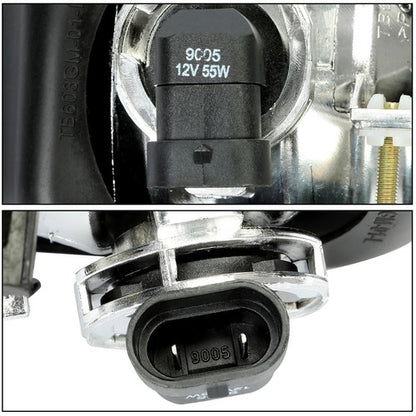 Solid Spare Pair Bumper Fog Lights Lamps Left+Right For Chevy Silverado Avalanche 2003-2006