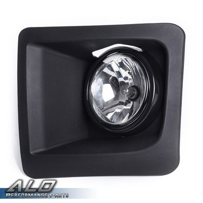 Solid Spare Fit For 14-15 GMC Sierra 1500 Clear Lens Bumper Fog Lights Left & Right Side