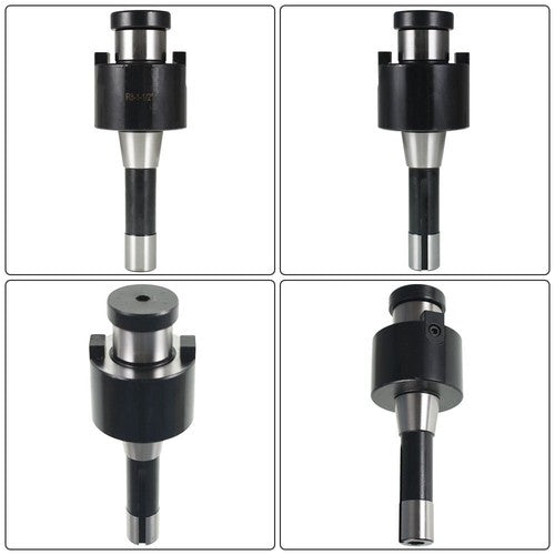 Solid Spare 1-1/2" R8 Shank Shell Milling Arbor Adapter Holder For Bridgeport