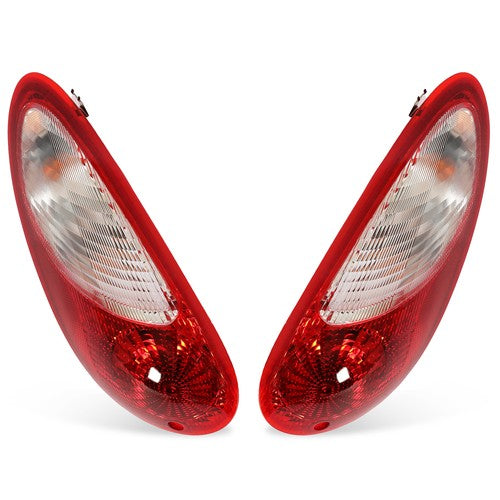 Solid Spare For 2006-2010 Chrysler PT Cruiser Tail Lights Left Side & Right Side w/ Bulb(s)
