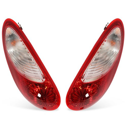 Solid Spare For 2006-2010 Chrysler PT Cruiser Tail Lights Left Side & Right Side w/ Bulb(s)