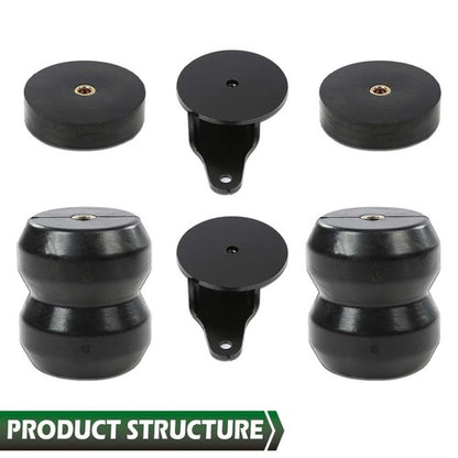 Solid Spare Fit For 99-10 Chevy Silverado/GMC Sierra Rear Suspension Enhancement System