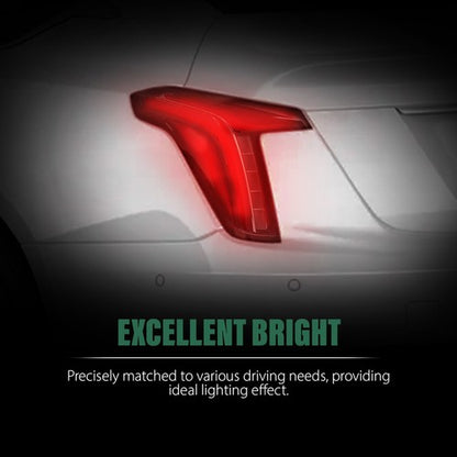 Solid Spare LED DRL Tail Light Fit For 2020-2025 Cadillac CT5 Rear Lamp Left Side LH