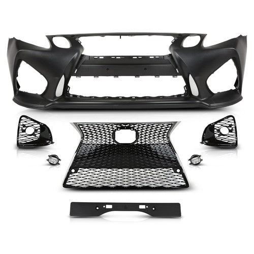 Solid Spare Fit For 2006-2011 Lexus GS GS300 GS350 Front Bumper Conversion To 16+ GS F Style