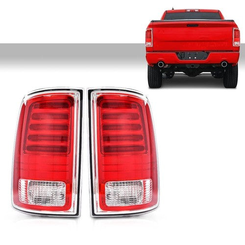 Solid Spare LED Tail Lights Brake Lamps Fit For 13-22 Dodge Ram 1500 2500 3500 Left+Right