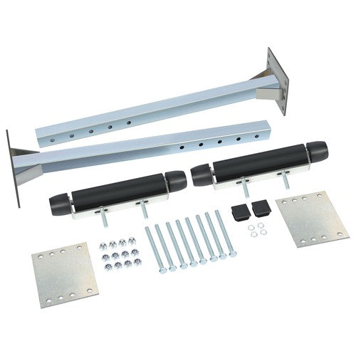 Solid Spare Pair Steel Boat Trailer Pontoon Roller Guide-On Zinc-Plated For Sailboat Trailer