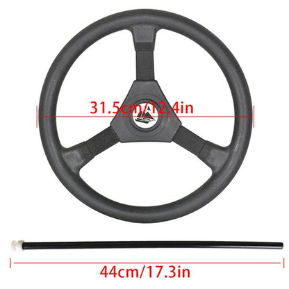 Solid Spare 10FT SS13710 Boat Cable With Wheel For Marine Engine Turbine Steering System New