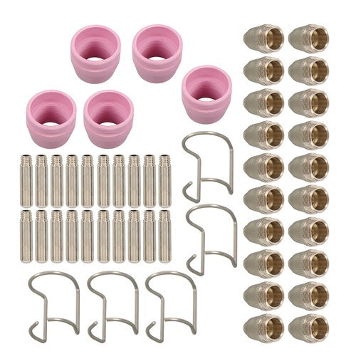 Solid Spare KIT TIPS CUT50 60Amp 50pcs SG-55 AG-60 WSD-60 Plasma Cutter Torch Consumables