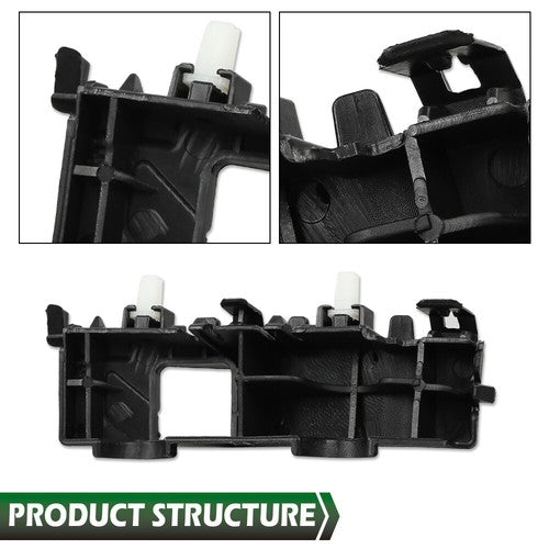 Solid Spare Fit For 2016-2021 Hyundai Tucson Front Bumper Cover Retainer Left+Right