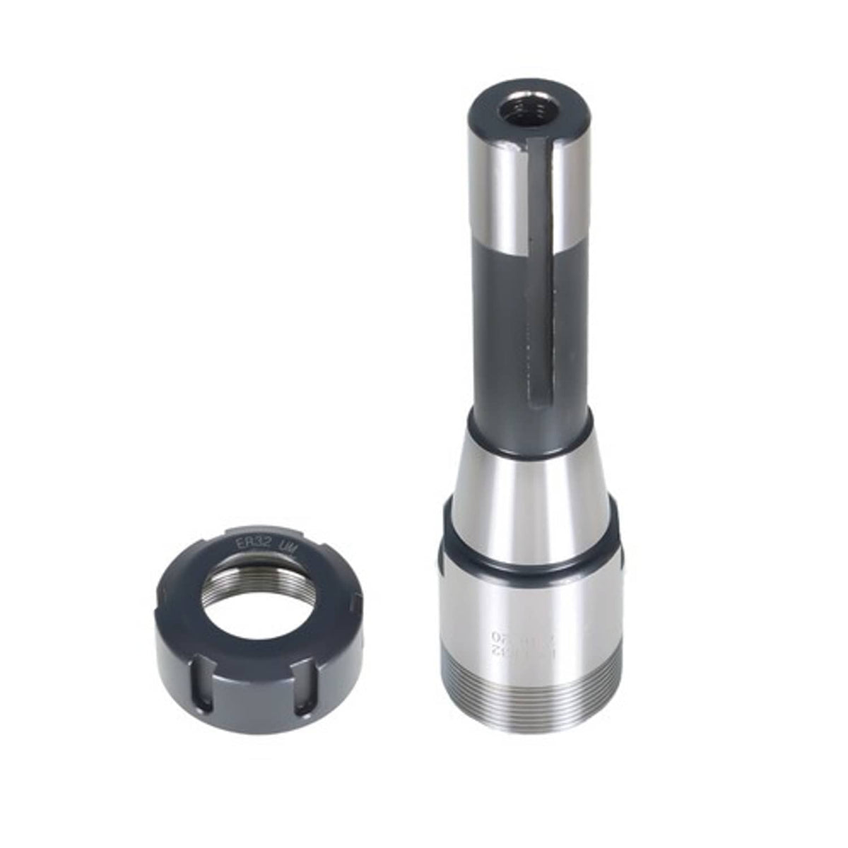 Solid Spare R8 7/16" Thread Collet Chuck Holder Fixed CNC Lathe+25-45 Spanner ER32
