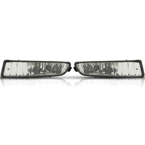 Solid Spare Fit 2002-2003 Acura TL Sedan Front Bumper Driving Fog Lights Lamps w/Bulb L+R