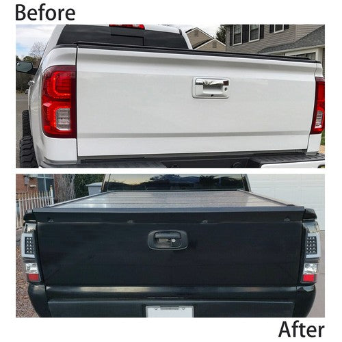 Solid Spare Tailgate Spoiler Wing Fit For 1999-2006 Chevy Silverado Sierra 1500