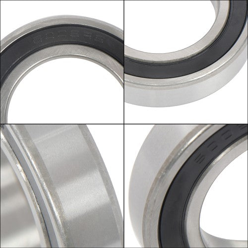 Solid Spare 10Pcs 6008-2RS Deep Groove Ball Bearings 40mm Inner Dia 68mm OD 15mm Bore Sealed