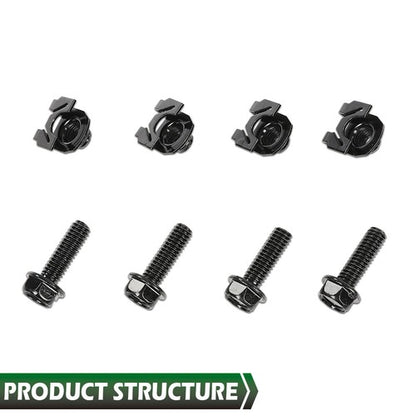 Solid Spare Front Shock Lower A-Arm Mount Bolts Nuts Hardware Kit Fit For 1955-2007 GM
