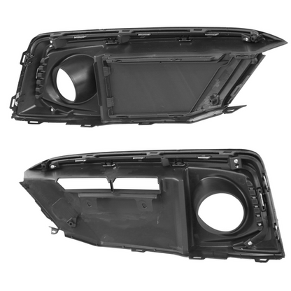 Pair Front Bumper Chrome Fog Light w/Cover For 2019-2020 Honda Civic Sedan/Coupe