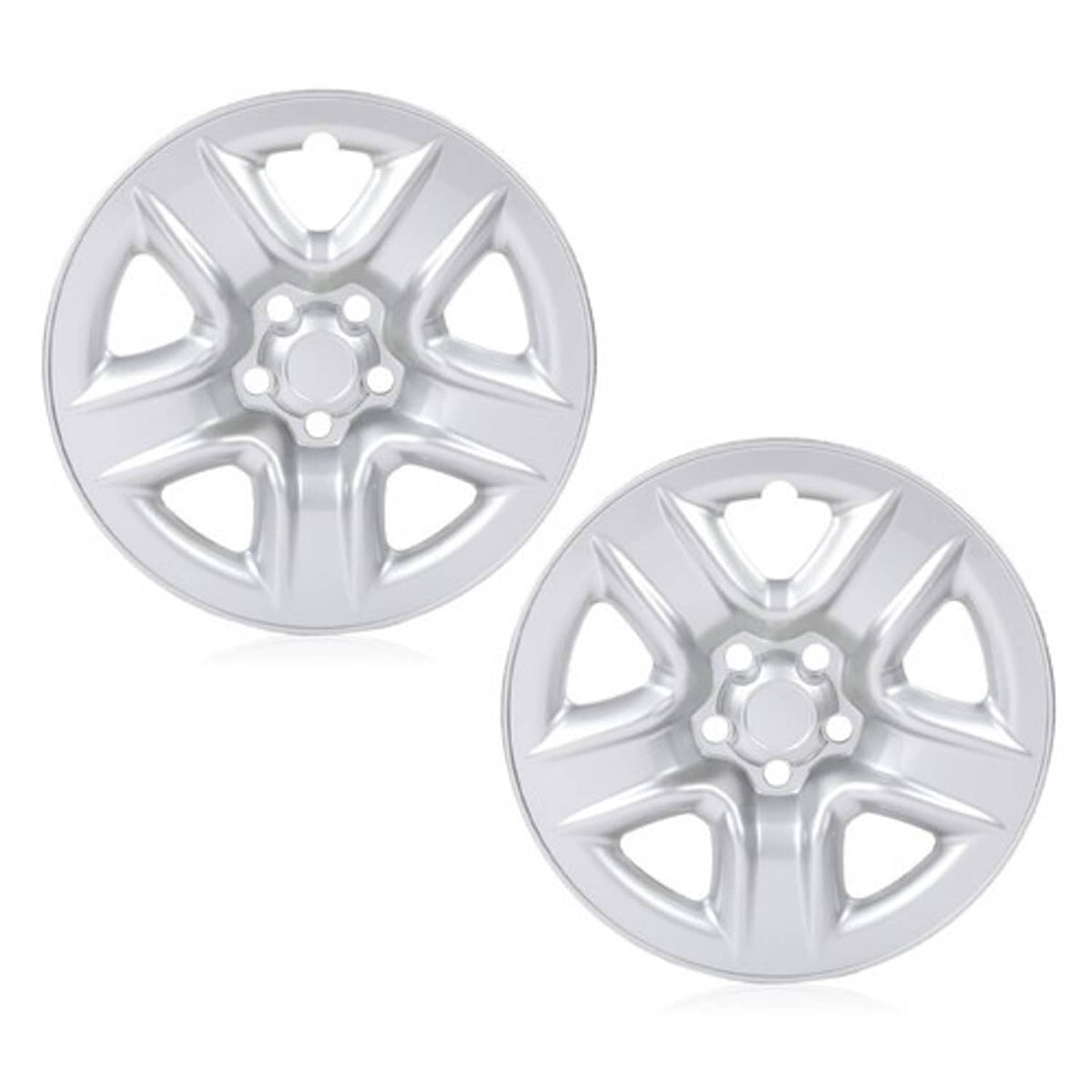 Solid Spare Fit For 06-12 Toyota RAV4 5-Spoke 17 Inch Wheel Skin Hub Caps Covers