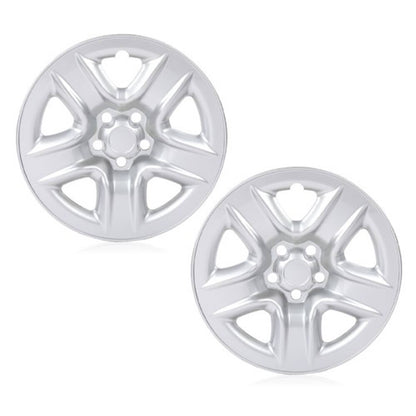 Solid Spare Fit For 06-12 Toyota RAV4 5-Spoke 17 Inch Wheel Skin Hub Caps Covers