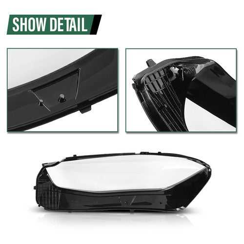 Solid Spare Fit For 20-23 Benz W223 S CLASS S400 S500 S580 Clear Headlight Replacement Lens