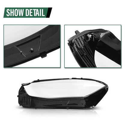 Solid Spare Fit For 20-23 Benz W223 S CLASS S400 S500 S580 Clear Headlight Replacement Lens