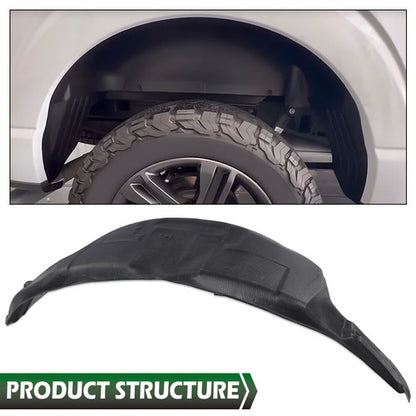 Solid Spare Rear Fender Liner Wheel Well Guard Fit For 2021-2024 Ford F-150 ML3Z9927886A