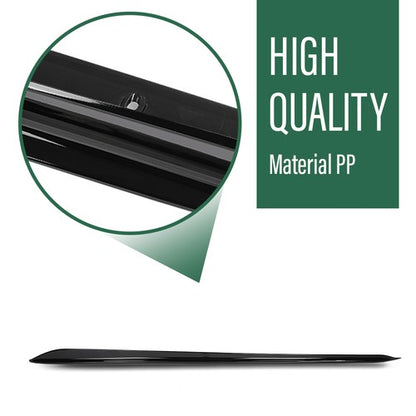 Solid Spare Fit For 2019-2023 BMW 3 Series G20 330i M Sport Side Skirts Body Kit Gloss Black