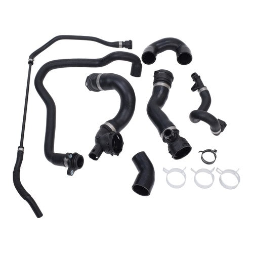 Radiator Coolant Water Hose Pipe Kit 7 Hoses For 2007-2011 BMW 128i 328i N51 E90